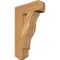 Ekena Millwork Funston Craftsman Rough Sawn Bracket, Western Red Cedar, 4"W x 14"D x 22"H BKT04X14X22FST04RWR - alternate 1